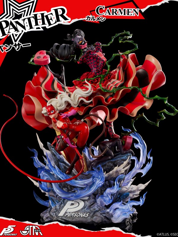 STAREXVA Studio Persona 5 Anne Takamaki Panther with Carmen Hot Sexy 1/6 Statue